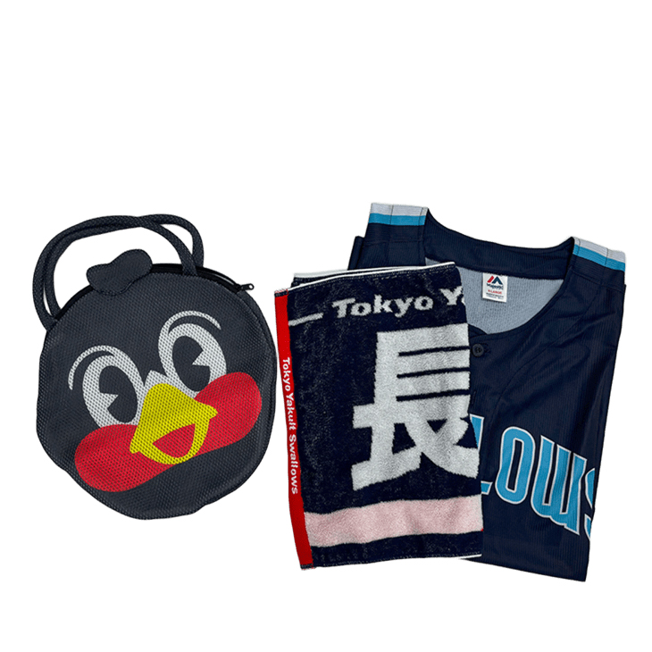 新品 2025 東京ヤクルトスワローズ | ランドリーバッグ CREW 記念グッズ